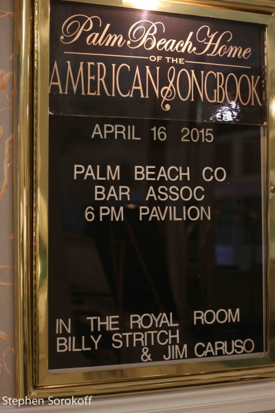 Photo Coverage: Jim Caruso & Billy Stritch Play The Colony Hotel's Royal Room Image