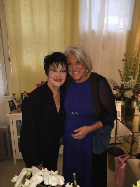 Photo Flash: IT SHOULDA BEEN YOU's Tyne Daly Goes Backstage at THE VISIT Image