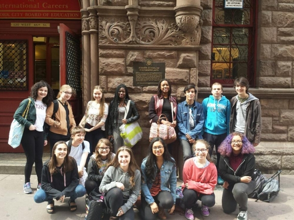 Photo Flash: Amas Musical Theatre's Rosetta LeNoire Musical Theatre Academy Visits FAME School Image