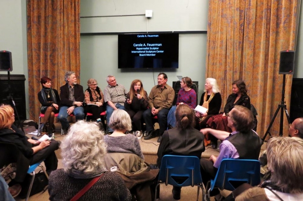 Photo Flash: Artists Talk on Art at Jefferson Market Library Features Top Sculptors & Experts 