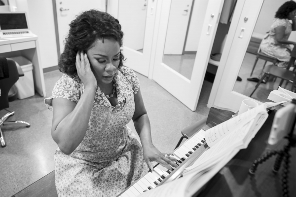 Photo Flash: Behind the Scenes of Lyric Opera of Chicago's CAROUSEL with Laura Osnes & Steven Pasquale! Image