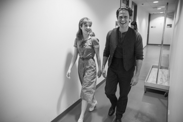 Photo Flash: Behind the Scenes of Lyric Opera of Chicago's CAROUSEL with Laura Osnes & Steven Pasquale! Image