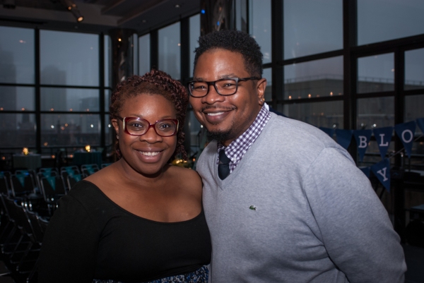 Playwright Mfoniso Udofia and guest Photo