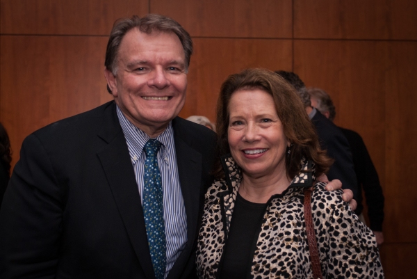 Mike Margitich and Board member Susan Feagin Photo