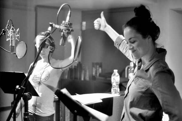 Photo Flash: In the Recording Studio with Laura Osnes, Derek Klena & More for LIKE YOU LIKE IT Image