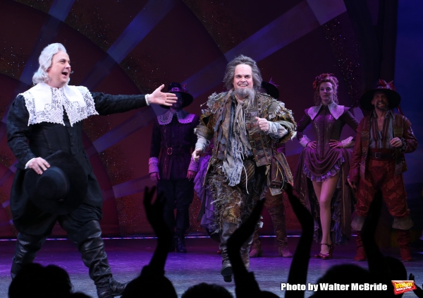 Photo Coverage: Brian d'Arcy James, Christian Borle & Cast of SOMETHING ROTTEN! Take Opening Night Bows on Broadway Image