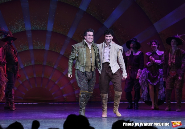 Photo Coverage: Brian d'Arcy James, Christian Borle & Cast of SOMETHING ROTTEN! Take Opening Night Bows on Broadway Image