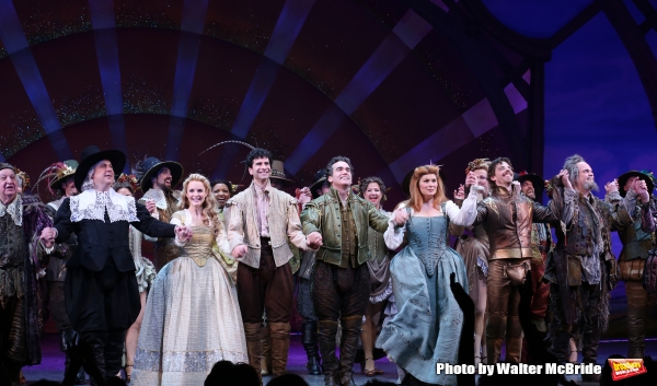 Photo Coverage: Brian d'Arcy James, Christian Borle & Cast of SOMETHING ROTTEN! Take Opening Night Bows on Broadway Image
