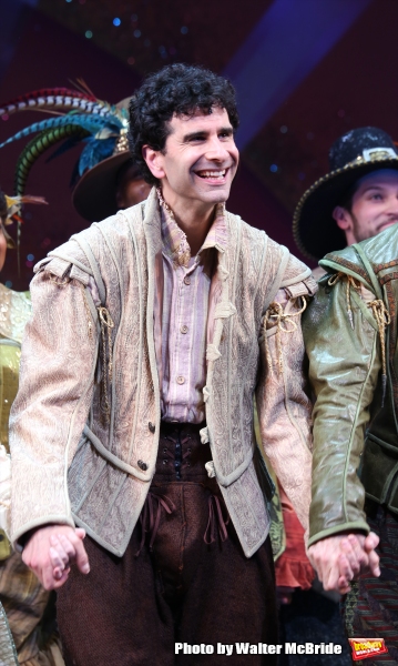 Photo Coverage: Brian d'Arcy James, Christian Borle & Cast of SOMETHING ROTTEN! Take Opening Night Bows on Broadway Image