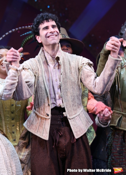 Photo Coverage: Brian d'Arcy James, Christian Borle & Cast of SOMETHING ROTTEN! Take Opening Night Bows on Broadway Image