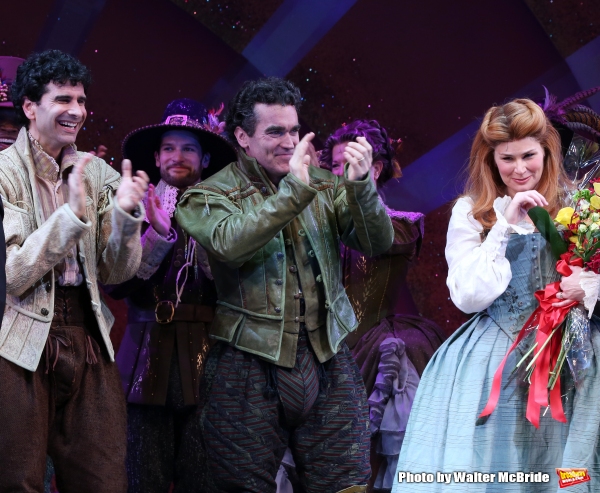 Photo Coverage: Brian d'Arcy James, Christian Borle & Cast of SOMETHING ROTTEN! Take Opening Night Bows on Broadway Image