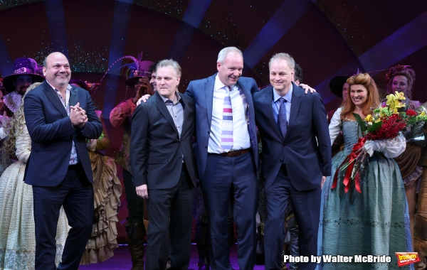 Photo Coverage: Brian d'Arcy James, Christian Borle & Cast of SOMETHING ROTTEN! Take Opening Night Bows on Broadway Image