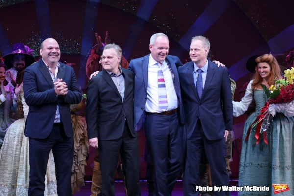 Photo Coverage: Brian d'Arcy James, Christian Borle & Cast of SOMETHING ROTTEN! Take Opening Night Bows on Broadway Image