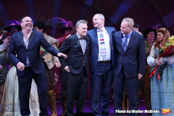 Photo Coverage: Brian d'Arcy James, Christian Borle & Cast of SOMETHING ROTTEN! Take Opening Night Bows on Broadway Image