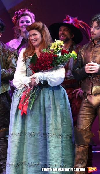 Photo Coverage: Brian d'Arcy James, Christian Borle & Cast of SOMETHING ROTTEN! Take Opening Night Bows on Broadway Image