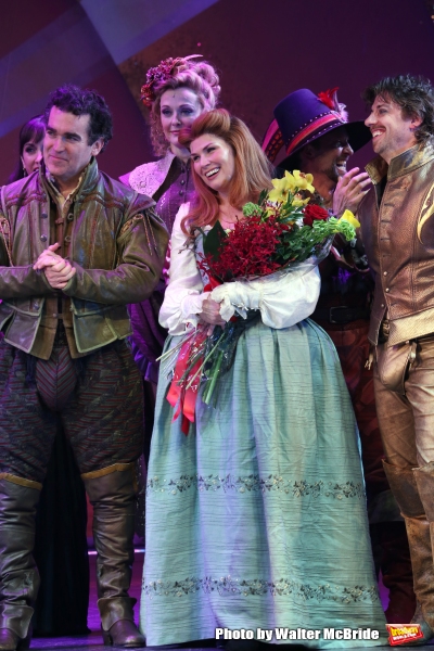Photo Coverage: Brian d'Arcy James, Christian Borle & Cast of SOMETHING ROTTEN! Take Opening Night Bows on Broadway Image