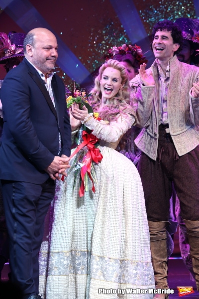 Photo Coverage: Brian d'Arcy James, Christian Borle & Cast of SOMETHING ROTTEN! Take Opening Night Bows on Broadway Image