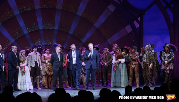 Photo Coverage: Brian d'Arcy James, Christian Borle & Cast of SOMETHING ROTTEN! Take Opening Night Bows on Broadway Image
