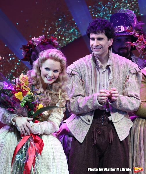 Photo Coverage: Brian d'Arcy James, Christian Borle & Cast of SOMETHING ROTTEN! Take Opening Night Bows on Broadway Image