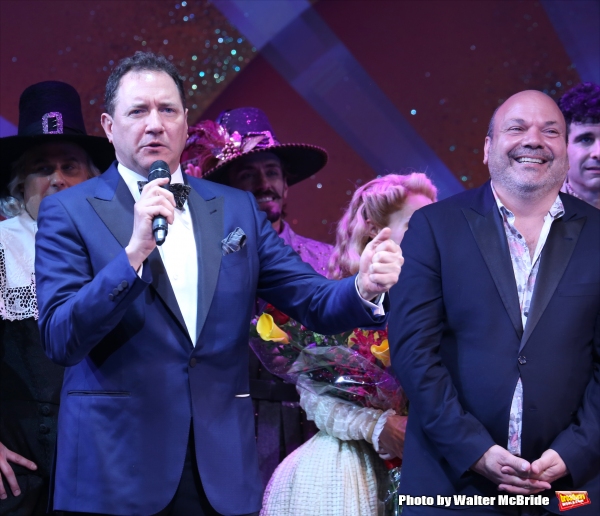 Photo Coverage: Brian d'Arcy James, Christian Borle & Cast of SOMETHING ROTTEN! Take Opening Night Bows on Broadway Image