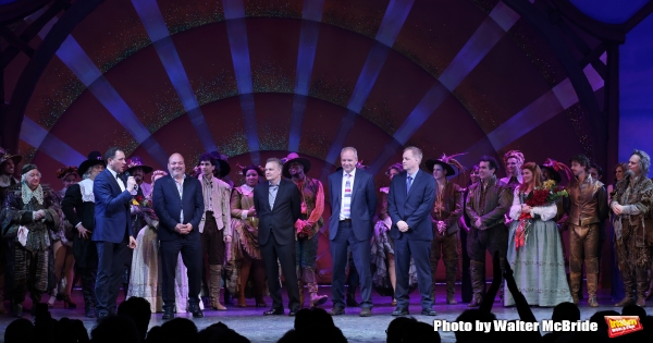 Photo Coverage: Brian d'Arcy James, Christian Borle & Cast of SOMETHING ROTTEN! Take Opening Night Bows on Broadway Image