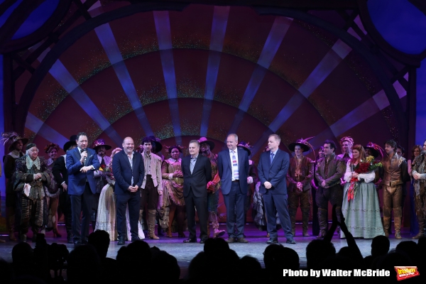 Photo Coverage: Brian d'Arcy James, Christian Borle & Cast of SOMETHING ROTTEN! Take Opening Night Bows on Broadway Image