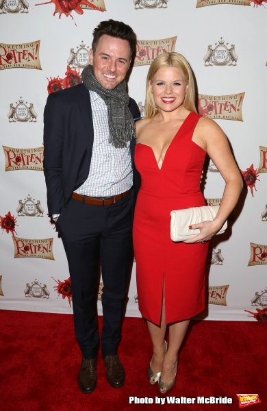 Brian Gallagher and Megan Hilty  Photo