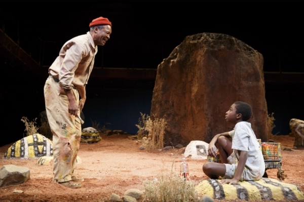 Photo Flash: First Look at World Premiere of THE PAINTED ROCKS AT REVOLVER CREEK at Signature Theatre Image