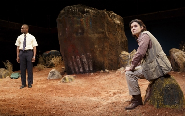 Photo Flash: First Look at World Premiere of THE PAINTED ROCKS AT REVOLVER CREEK at Signature Theatre Image