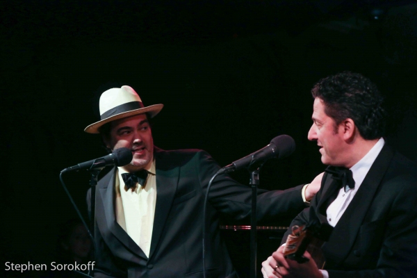 Photo Coverage: John Pizzarelli with Daniel Jobim Play Cafe Carlyle Image