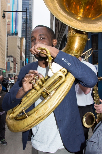 Photo Coverage: AIRLINE HIGHWAY Cast Parades to the Samuel J. Friedman Theatre Image