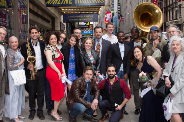 Photo Coverage: AIRLINE HIGHWAY Cast Parades to the Samuel J. Friedman Theatre Image
