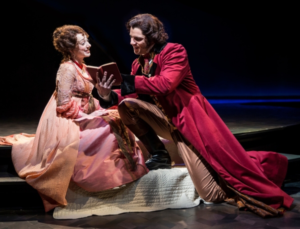 Marianne Dashwood (Megan McGinnis) is swept away by the dashing Willoughby (Peter Sai Photo
