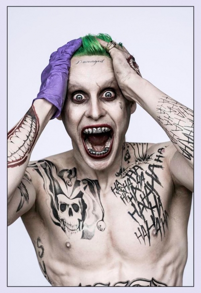 Photo Flash: First Look - Jared Leto Will Make a Manic 'Joker' in Upcoming SUICIDE SQUAD Film  Image