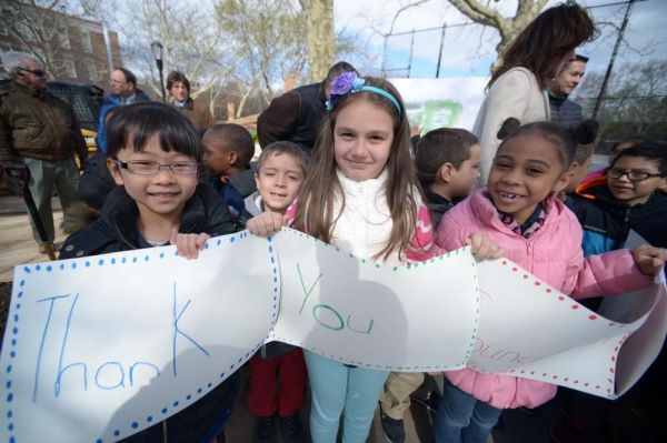 Photo Flash: Construction Begins on Garden-Themed Playground in Evergreen Park  Image