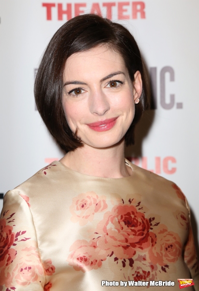 Photo Coverage: Anne Hathaway Celebrates Opening Night of GROUNDED at the Public! Image