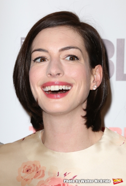 Photo Coverage: Anne Hathaway Celebrates Opening Night of GROUNDED at the Public! Image