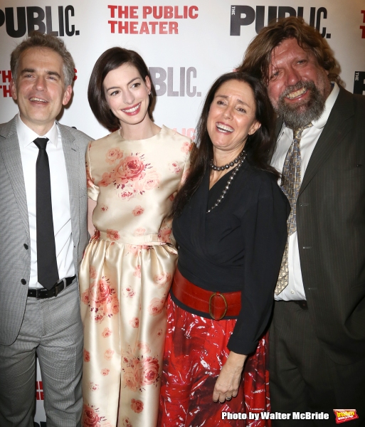 Photo Coverage: Anne Hathaway Celebrates Opening Night of GROUNDED at the Public! Image