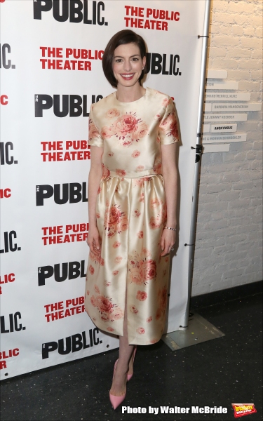 Photo Coverage: Anne Hathaway Celebrates Opening Night of GROUNDED at the Public! Image