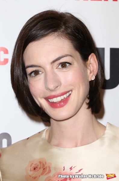 Photo Coverage: Anne Hathaway Celebrates Opening Night of GROUNDED at the Public! Image