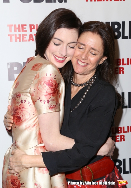 Photo Coverage: Anne Hathaway Celebrates Opening Night of GROUNDED at the Public! Image