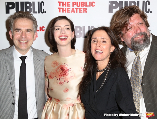 Photo Coverage: Anne Hathaway Celebrates Opening Night of GROUNDED at the Public! Image