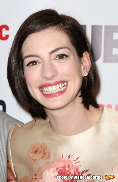 Photo Coverage: Anne Hathaway Celebrates Opening Night of GROUNDED at the Public! Image