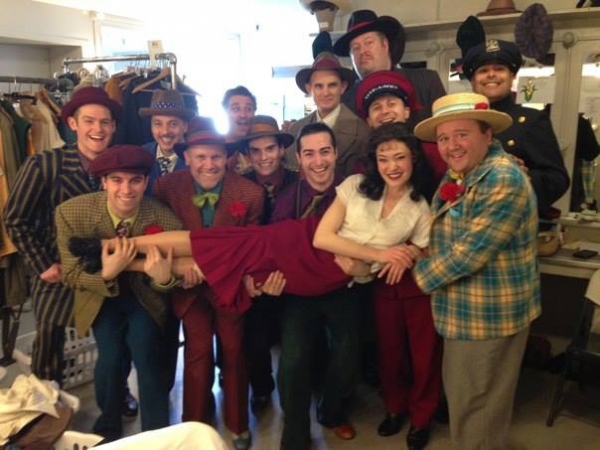 Photo Flash: Saturday Intermission Pics, 4/25 - ON THE TOWN, AN AMERICAN IN PARIS, KINKY BOOTS, and More! Image