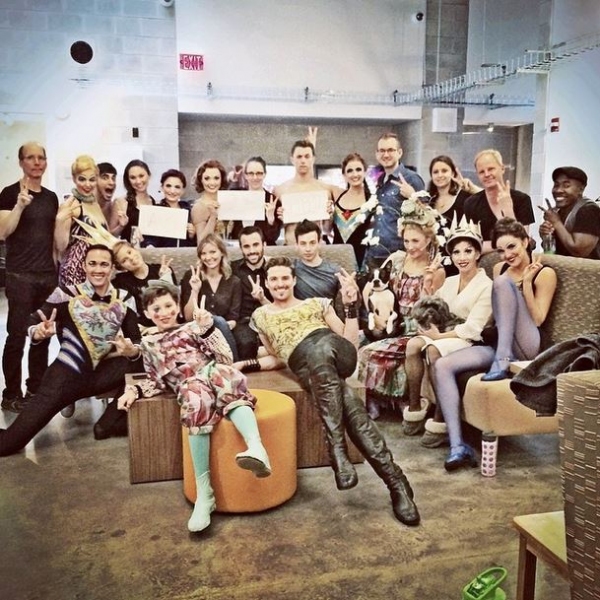Photo Flash: Saturday Intermission Pics, 4/25 - ON THE TOWN, AN AMERICAN IN PARIS, KINKY BOOTS, and More! Image