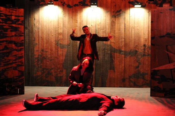 Photo Flash: Vampire Cowboys Presents World Premiere of SIX ROUNDS OF VENGEANCE at New Ohio Theatre 