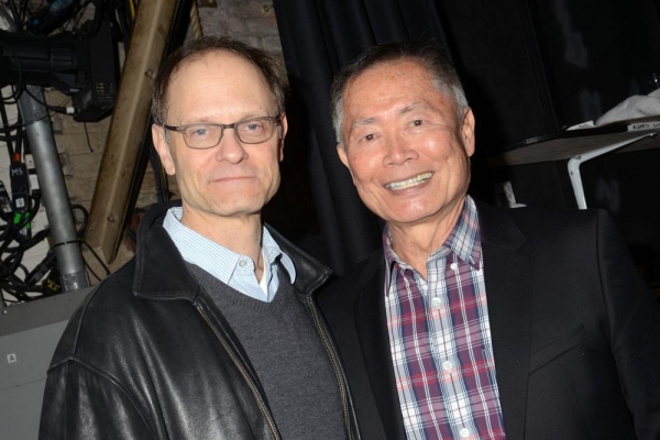 Photo Flash: ALLEGIANCE's George Takei Visits Broadway's IT SHOULDA BEEN YOU Image