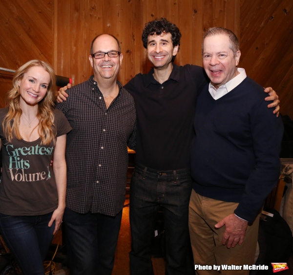 Photo Coverage: In the Recording Studio with Broadway's SOMETHING ROTTEN! Image