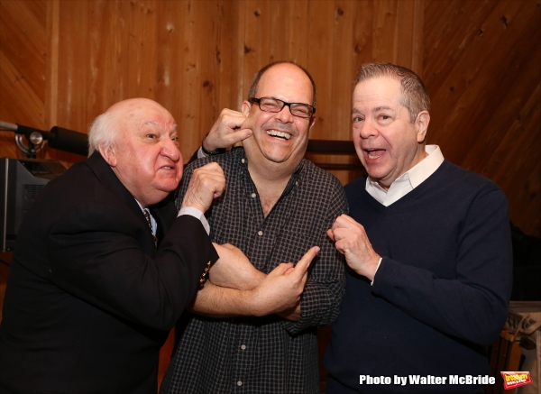 Photo Coverage: In the Recording Studio with Broadway's SOMETHING ROTTEN! Image