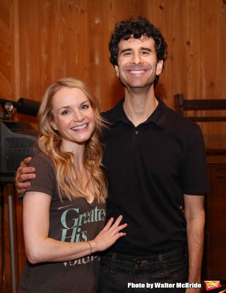 Photo Coverage: In the Recording Studio with Broadway's SOMETHING ROTTEN! Image